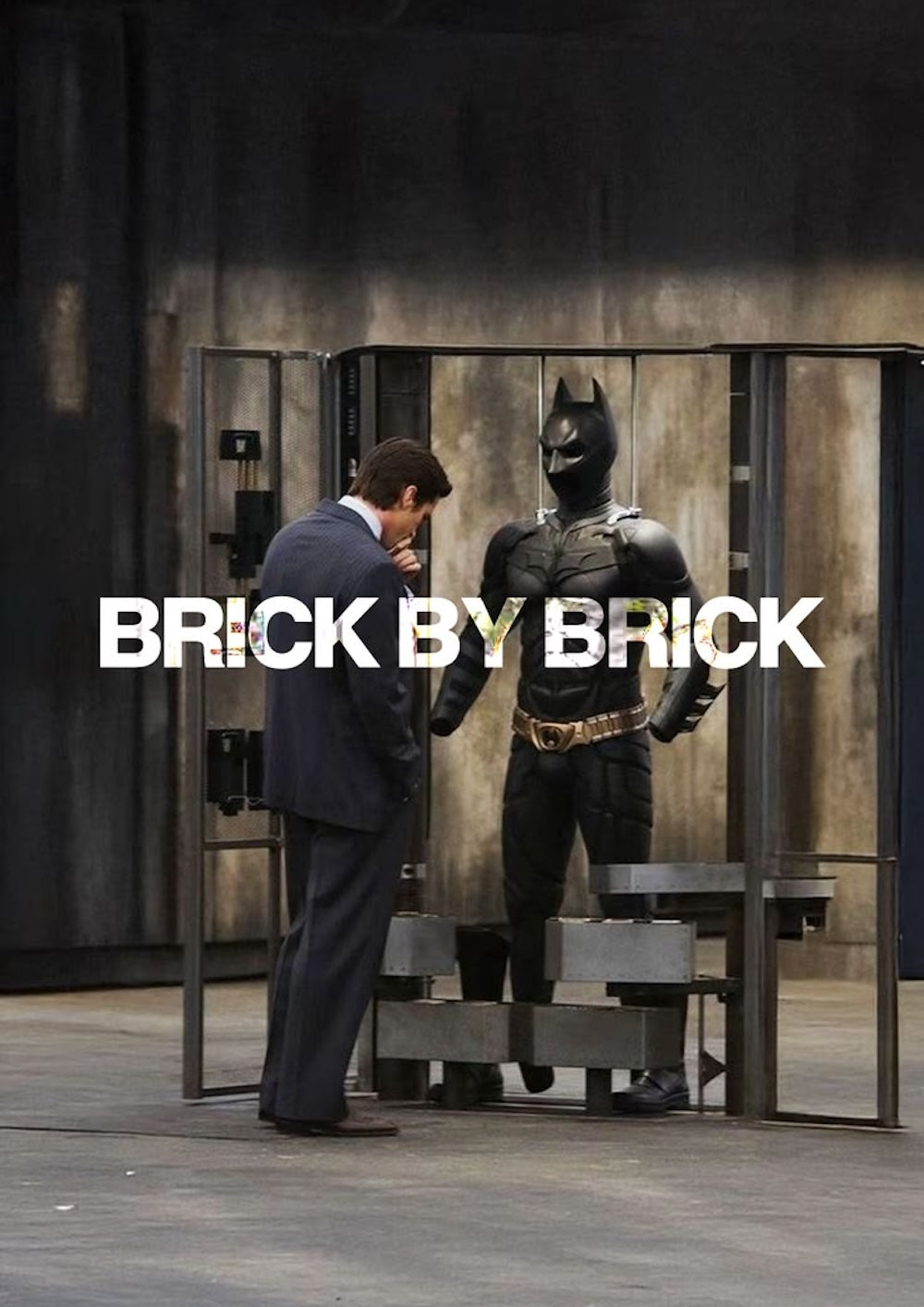 Batman Brick By Brick Poster