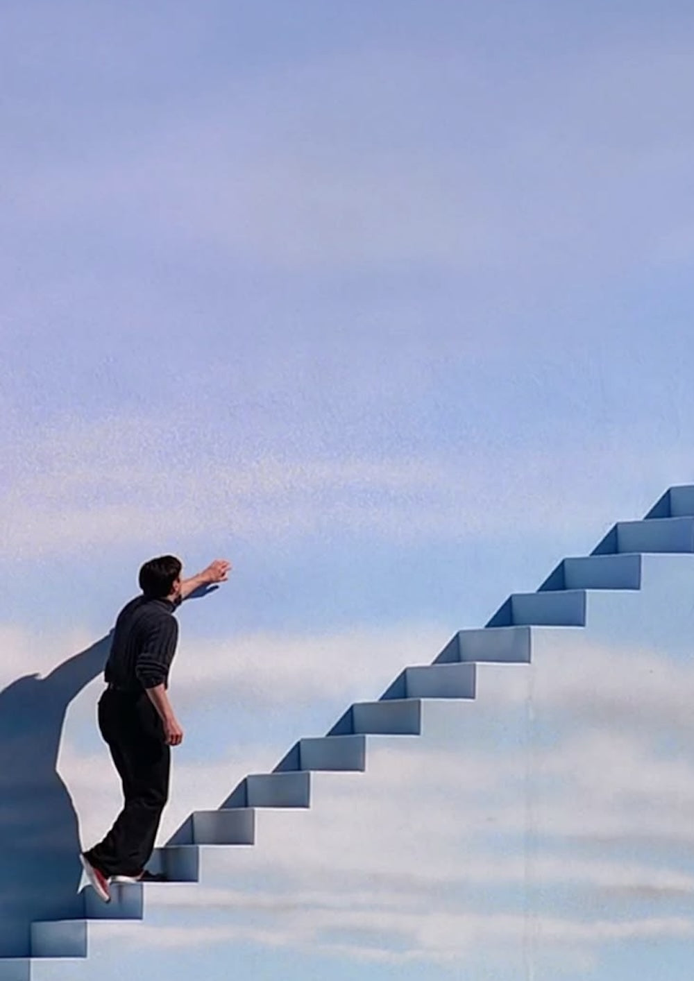 Truman Show Stairs Poster