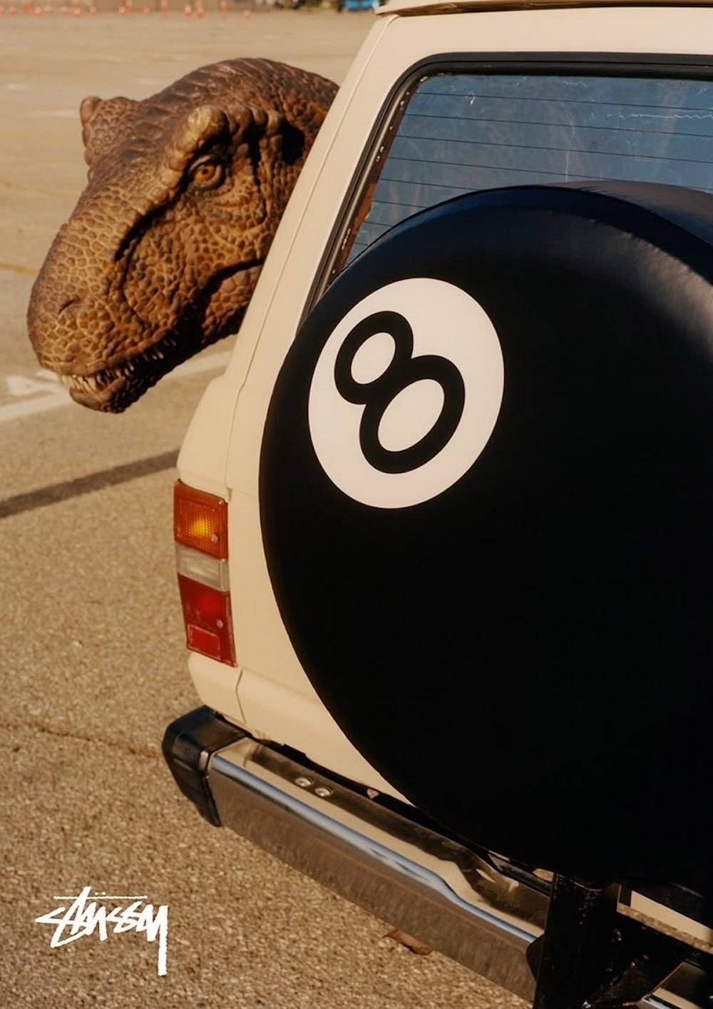 Jurassic 8 Ball Poster
