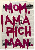 Mom I Am A Rich Man Poster