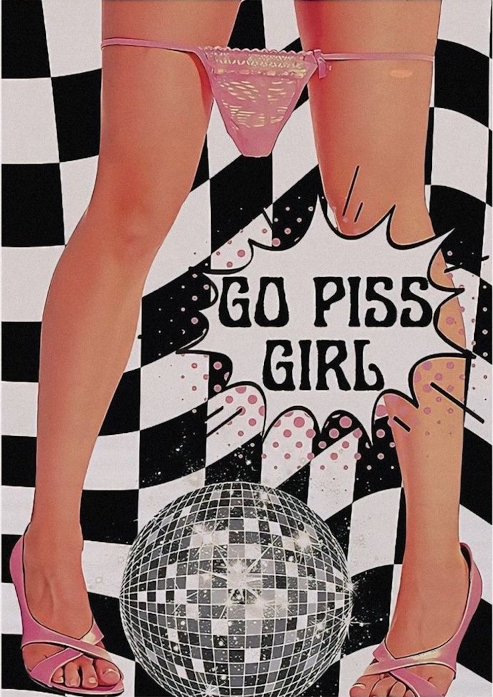 Go Piss Girl Poster