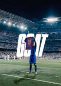 GOAT Football Poster