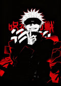Gojo Red Aura Poster
