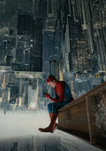Spider-Man Upside Down City Poster