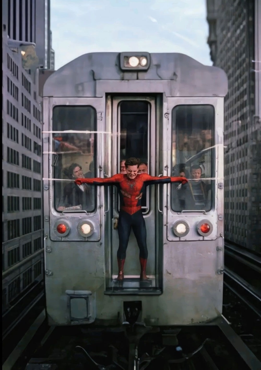 Spider-Man Train Poster