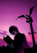 Death Note Purple Sky Poster