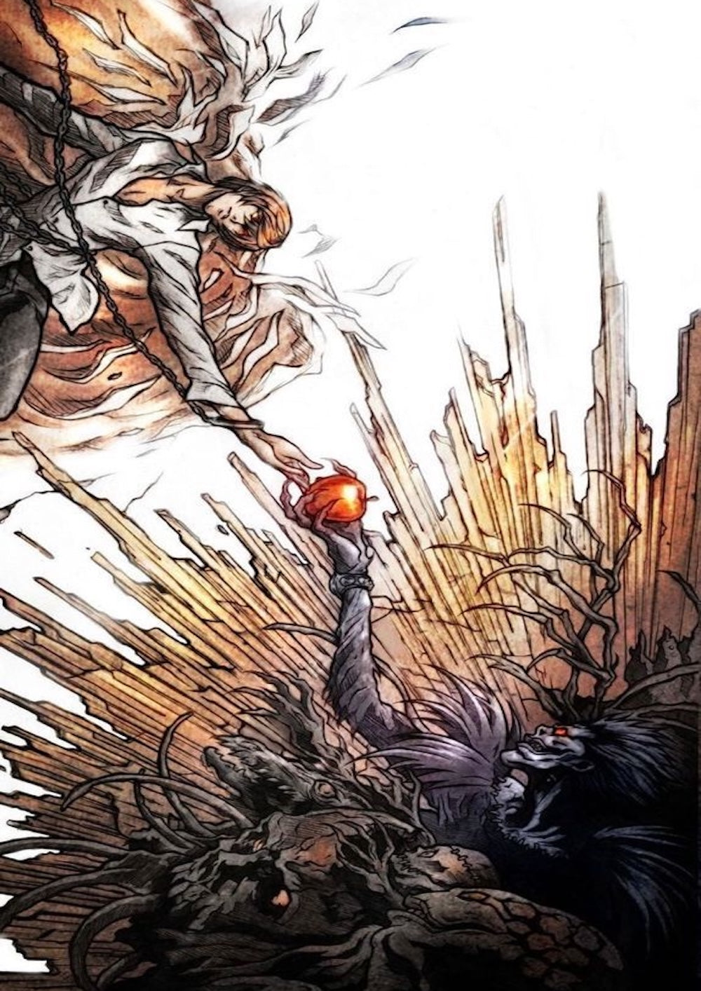 Death Note Apple Poster
