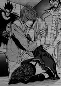 Death Note Manga Scene Poster